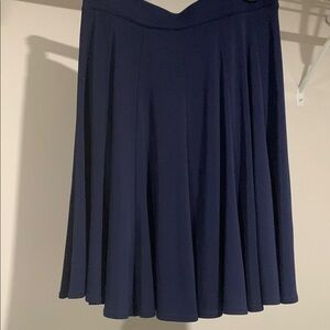 Philosophy Blue Knee-Length A-Line Skirt